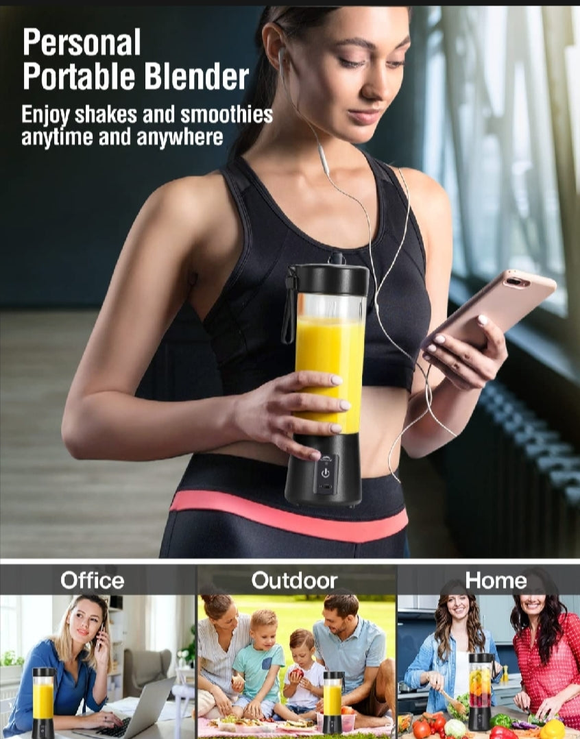 Mini Portable Usb Rechargeable Juicer Blender Mixer